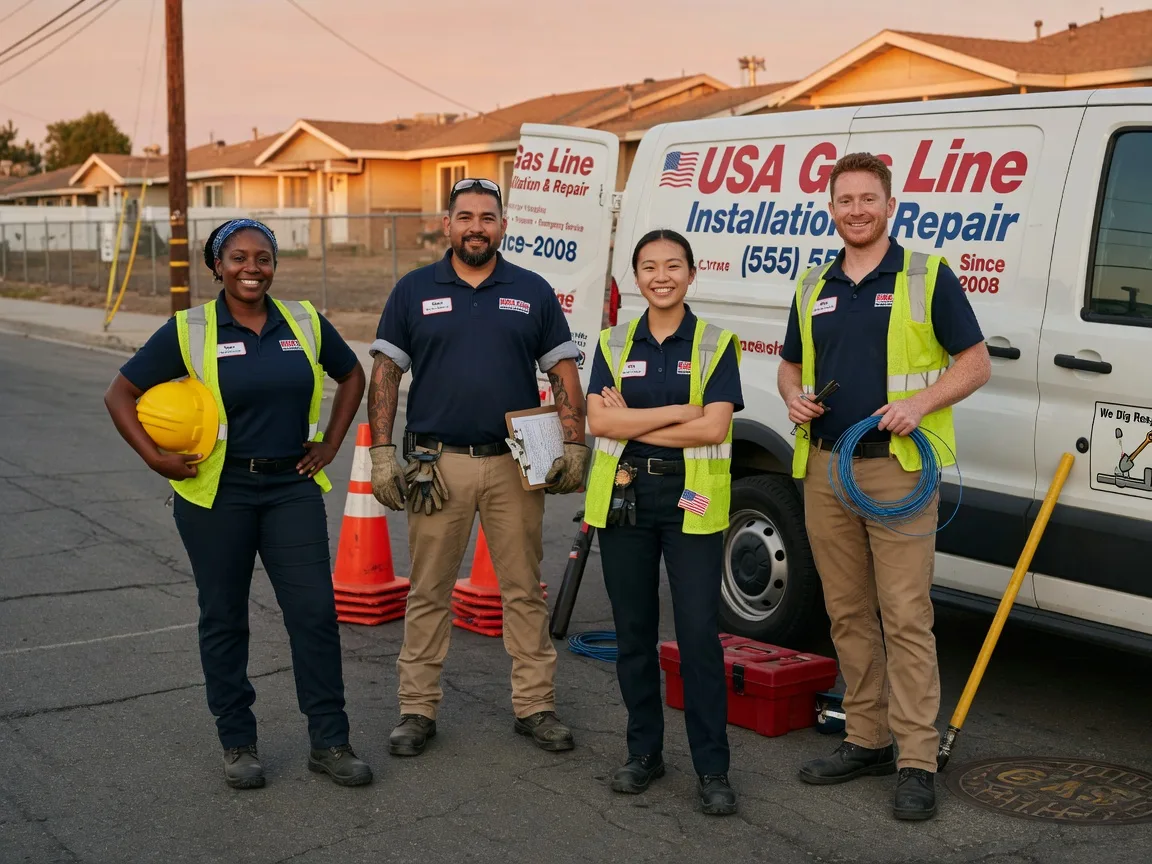 Gas Line Installation company in Admire, KS